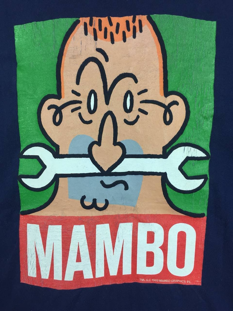 VENDEMMIA!! Mambo Australia surf Tshirt Nice design BigLogo Tee immagine 10