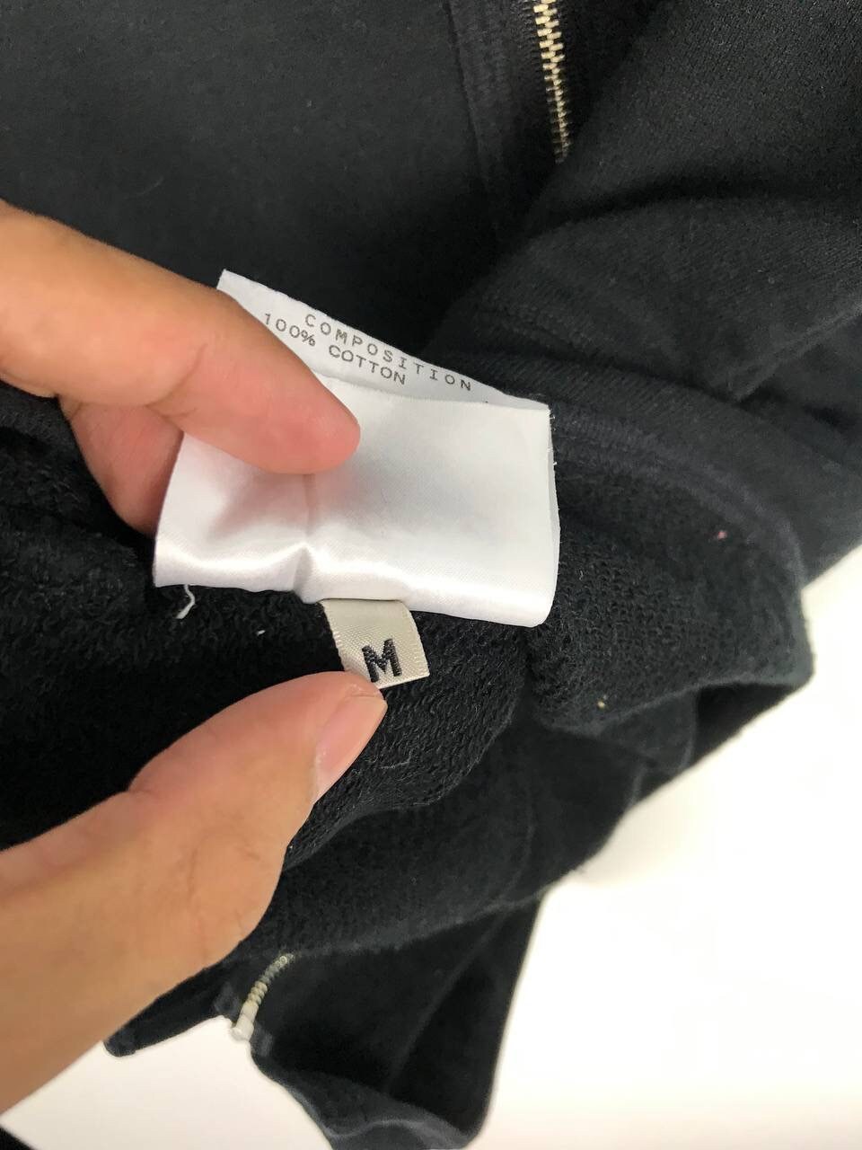 Katharine Hamnett Full-zip Black Sweater - Etsy Canada