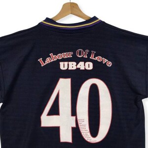 VINTAGE Ub40 Band Jersey Labour of Love 3 1998 Tour image 7