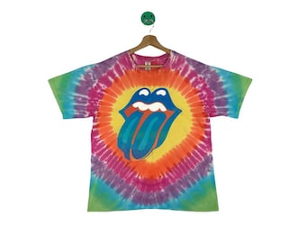 2002/2003 the Rolling Stones Licks World Tour Tie Dye Dragon