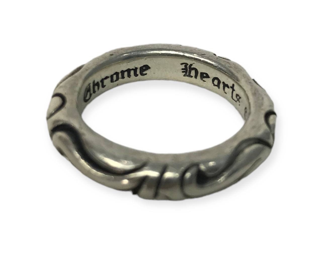 Vintage Chrome Hearts Silver Ring 1994 Copy Right - Etsy