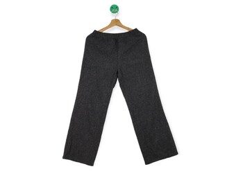 Plantation Wool Women Pants Colourfull Design M Size