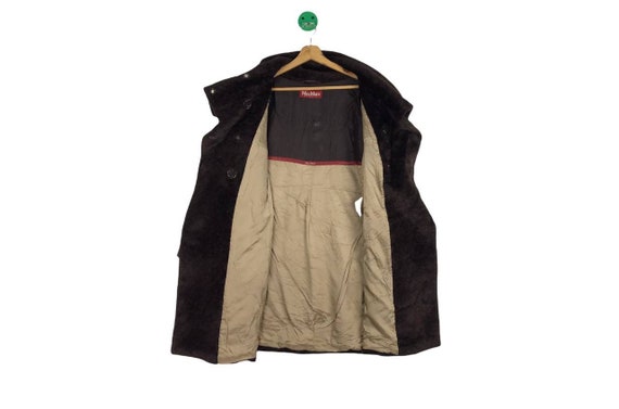 NICE! Max Mara Studio Wool Coat Button Design Dar… - image 3