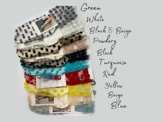 Lot de 10 paires de chaussettes transparentes en coton et rayonne