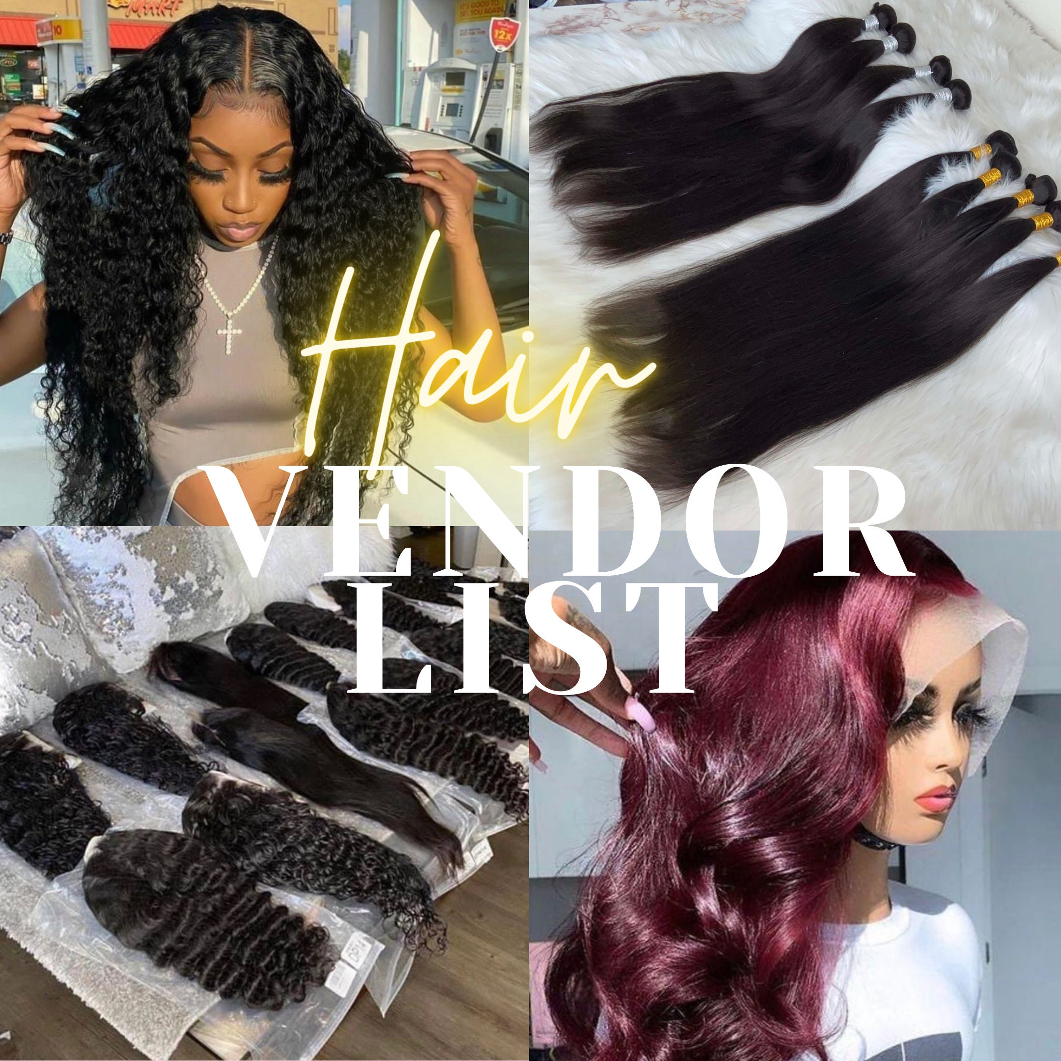 Hair Vendors List 15 REALRELIABLE Wholesale Hair Vendors Etsy