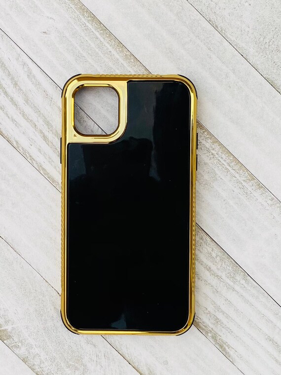 Black and Gold iPhone 11 12 Pro Max Case Cute & Trendy Etsy