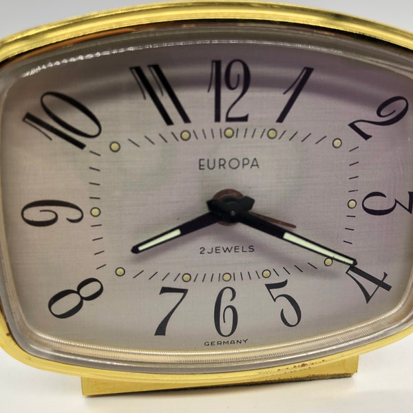 Europa 2 Jewels Clock Etsy