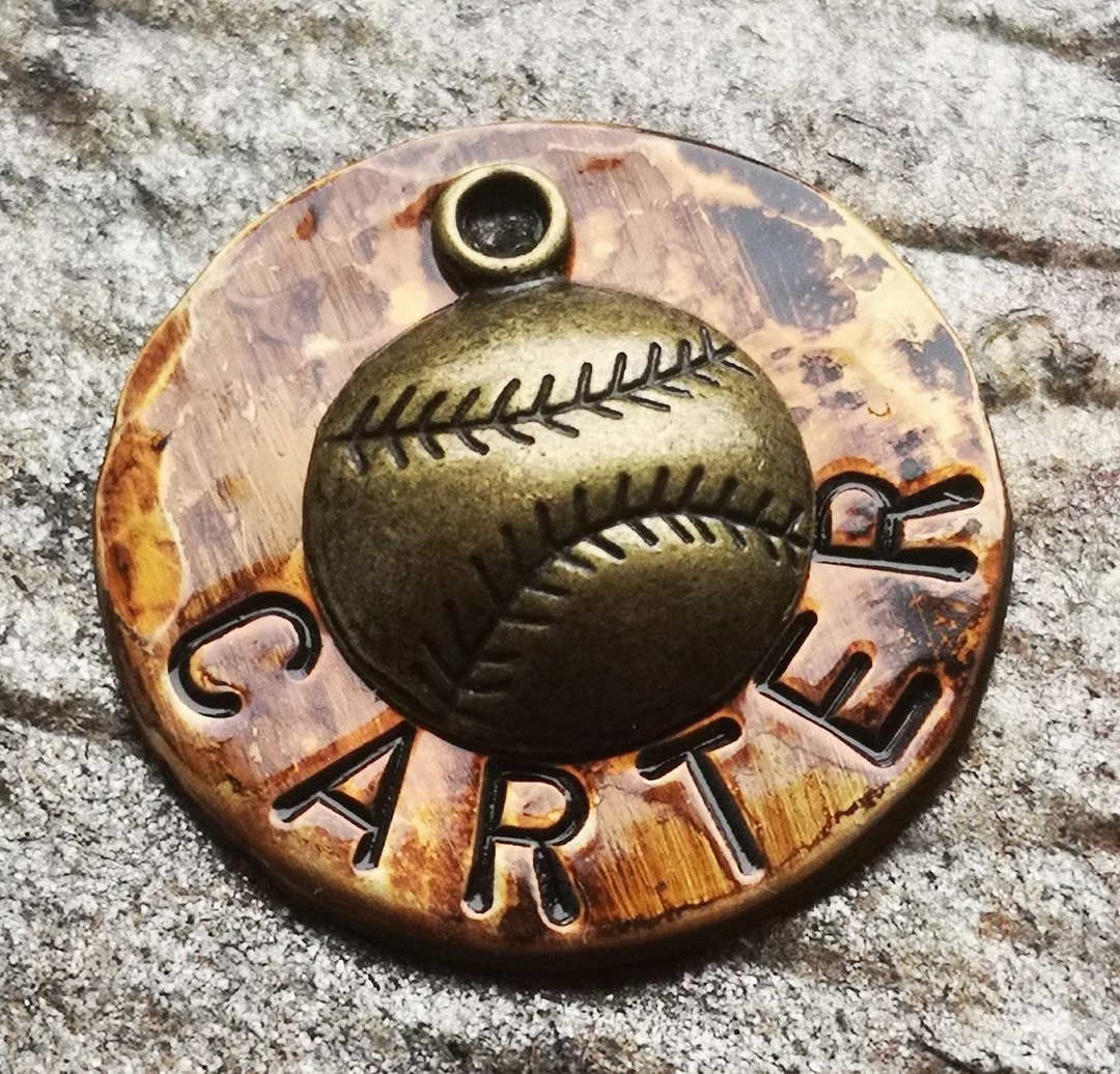 Dog Tags for Dogs Baseball Dog Tag Pet Tag Custom Pet Tag Dog Tag