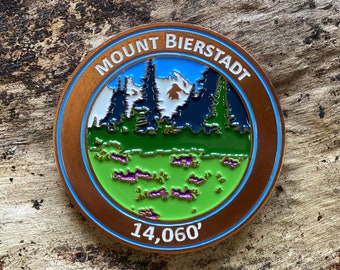 Mount Bierstadt Colorado 14er Mountain Summit Coin Gift