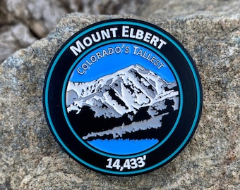 Mount Elbert Colorado 14er Mountain Summit Coin Gift