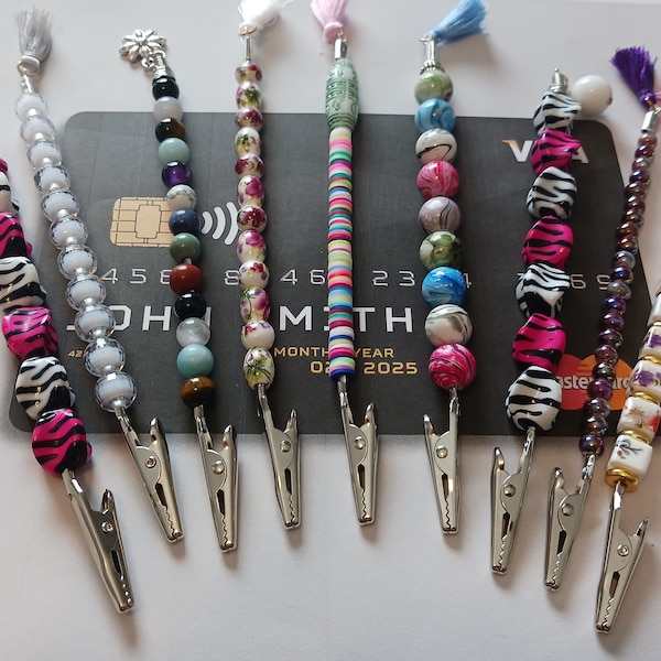 Bracelet Buddy/Helper Tool Doubles as a Wallet Picker to Save Your Nails,  Card Grabber, ATM Card Clip, Roach Clip