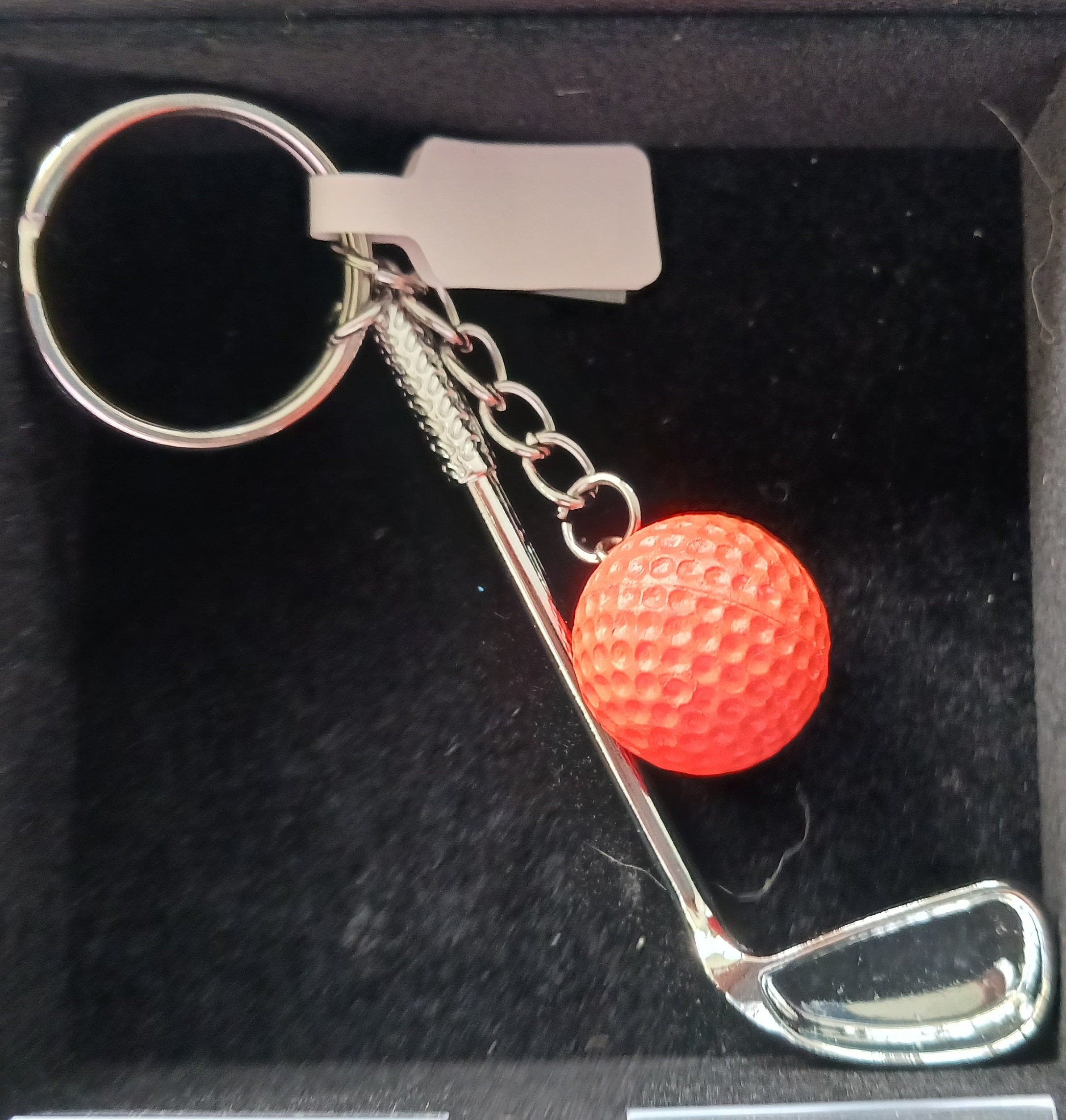 The Hamptons Have Golf Golf Club and Ball Keychains Etsy