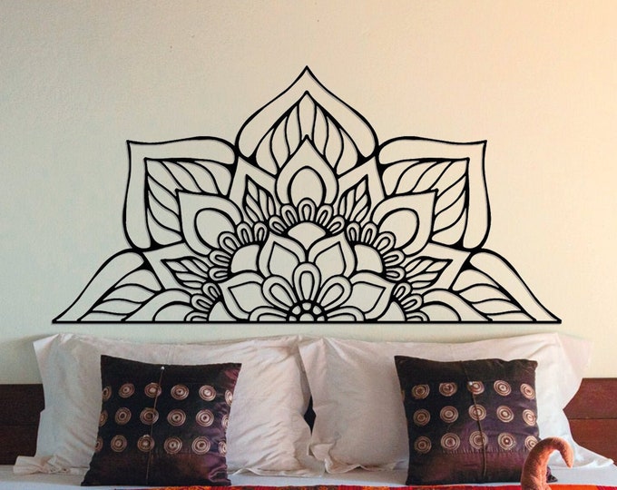 XL Metal Mandala Decor - Metal Mandala Wall Art, Bohemian Art, Metal Wall Decor, Bedroom decor, Home decor, housewarming gift, Birthday Gift
