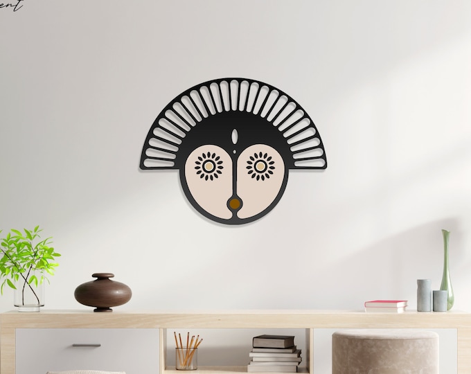 OWL - Metal Wall Art, Wall Decor for living Room, Housewarmig Gift, Animal Wall Decor, Mothers Gifts, Home Gift