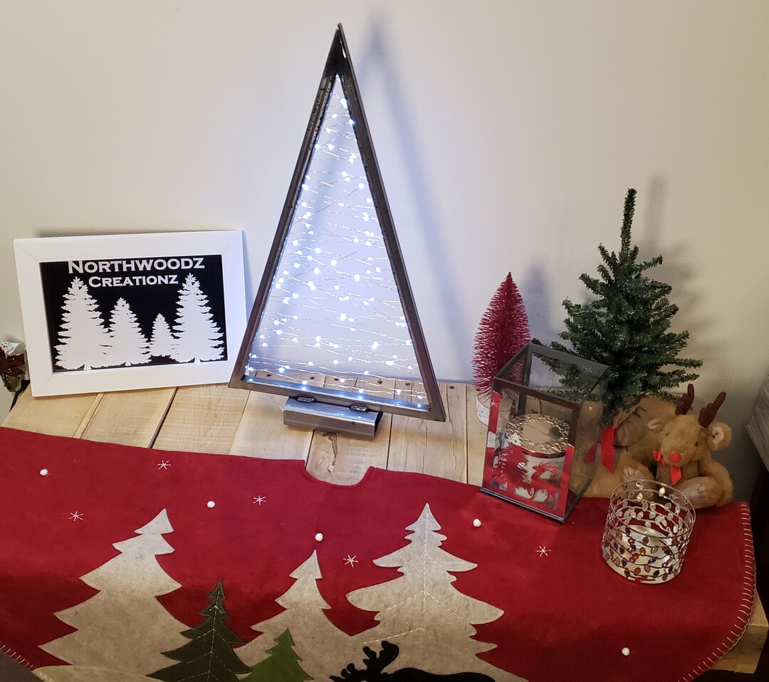 METAL LED Light up Christmas Tree, Steel Tree, Christmas Decor