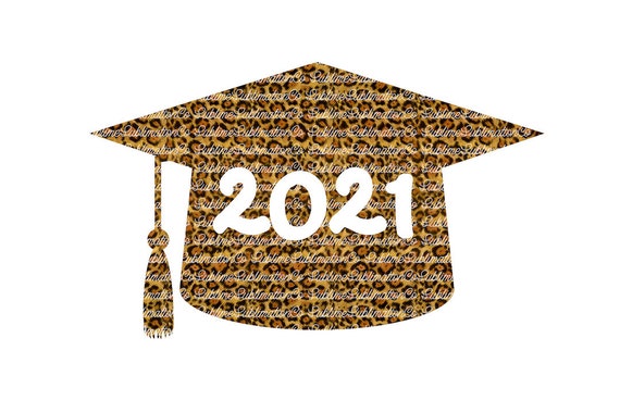 2021 Graduation Cap Jaguar Sublimation Design Class Of Etsy