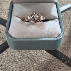 Brand new women’s diamond engagement wedding ring set