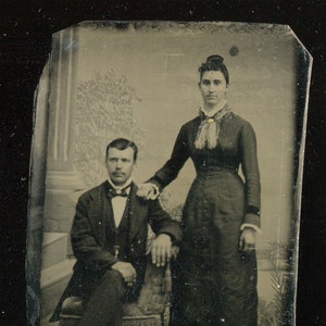 Tintype of a Couple