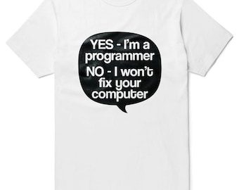Programmer Tshirt. Gift For Developer. Programmer Gift