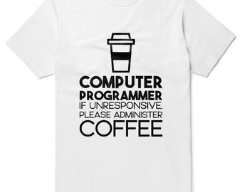 Programmer Tshirt. Gift For Developer. Programmer Gift