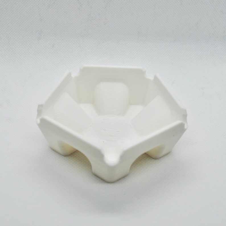 Flower pouring cup Pouring Cup Flower Pouring Cup 3 inches wide Fluid Pouring, Tree Ring Ribbons five petals- Acrylic Pouring
