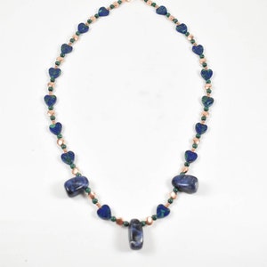 Sodalite Beaded Fashion Necklace image 5