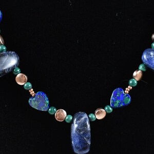 Sodalite Beaded Fashion Necklace image 2