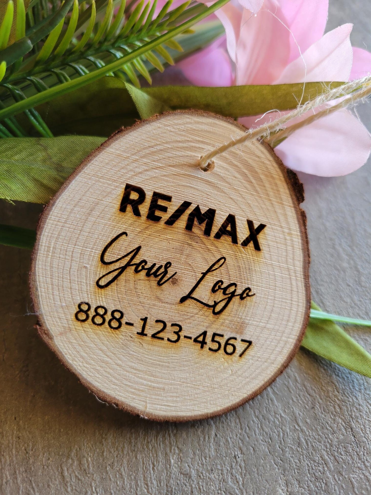 Custom Business Logo Ornament Logo Ornament Gift Custom Etsy