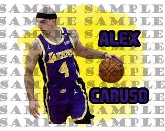 Alex Caruso Etsy