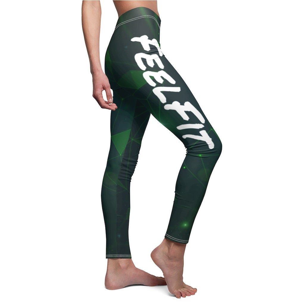 dark green gym leggings