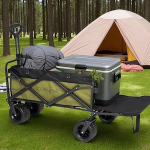 Folding Wagon with Tailgate