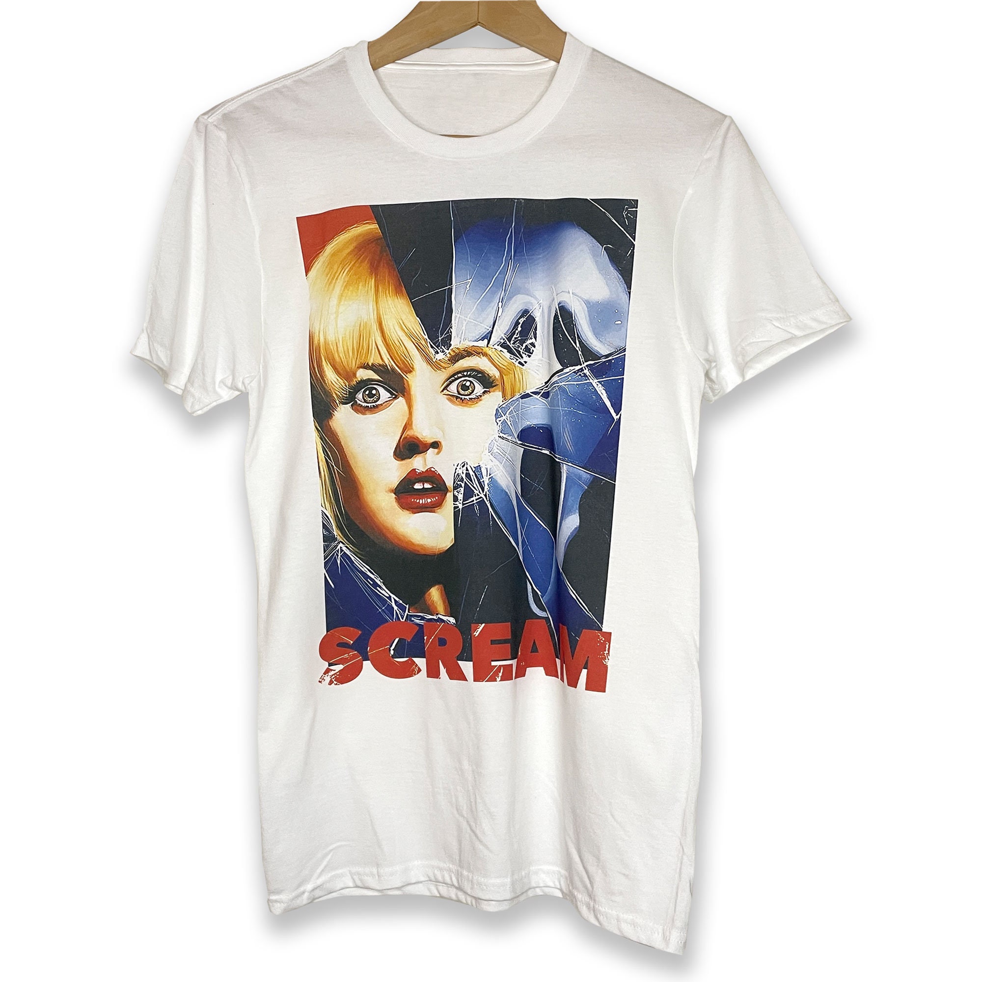 Scream Tshirt retro 90s horror film 90's halloween Etsy