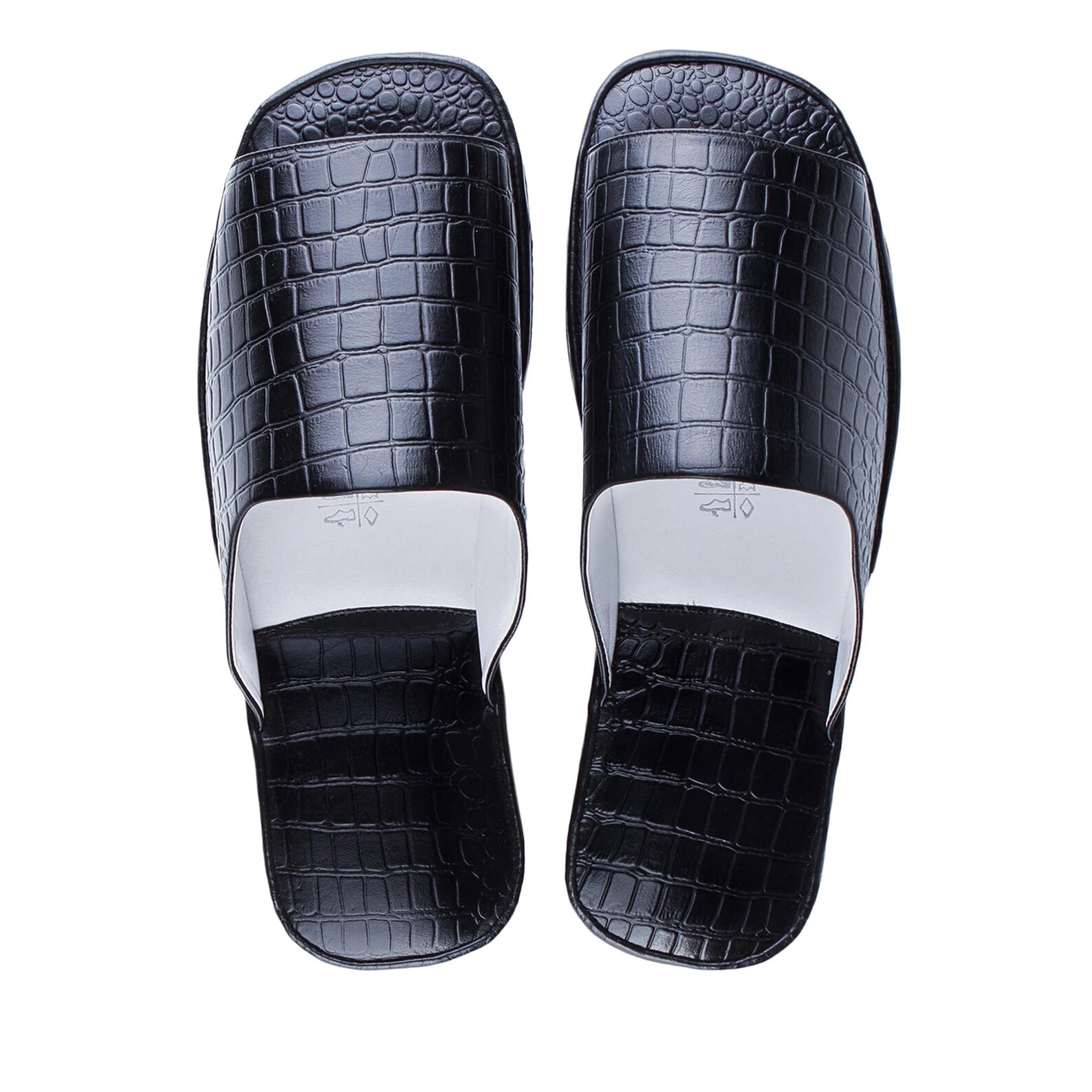 Men's Leather Slippers, Open Slippers for Men, Comfortable and Stylish
