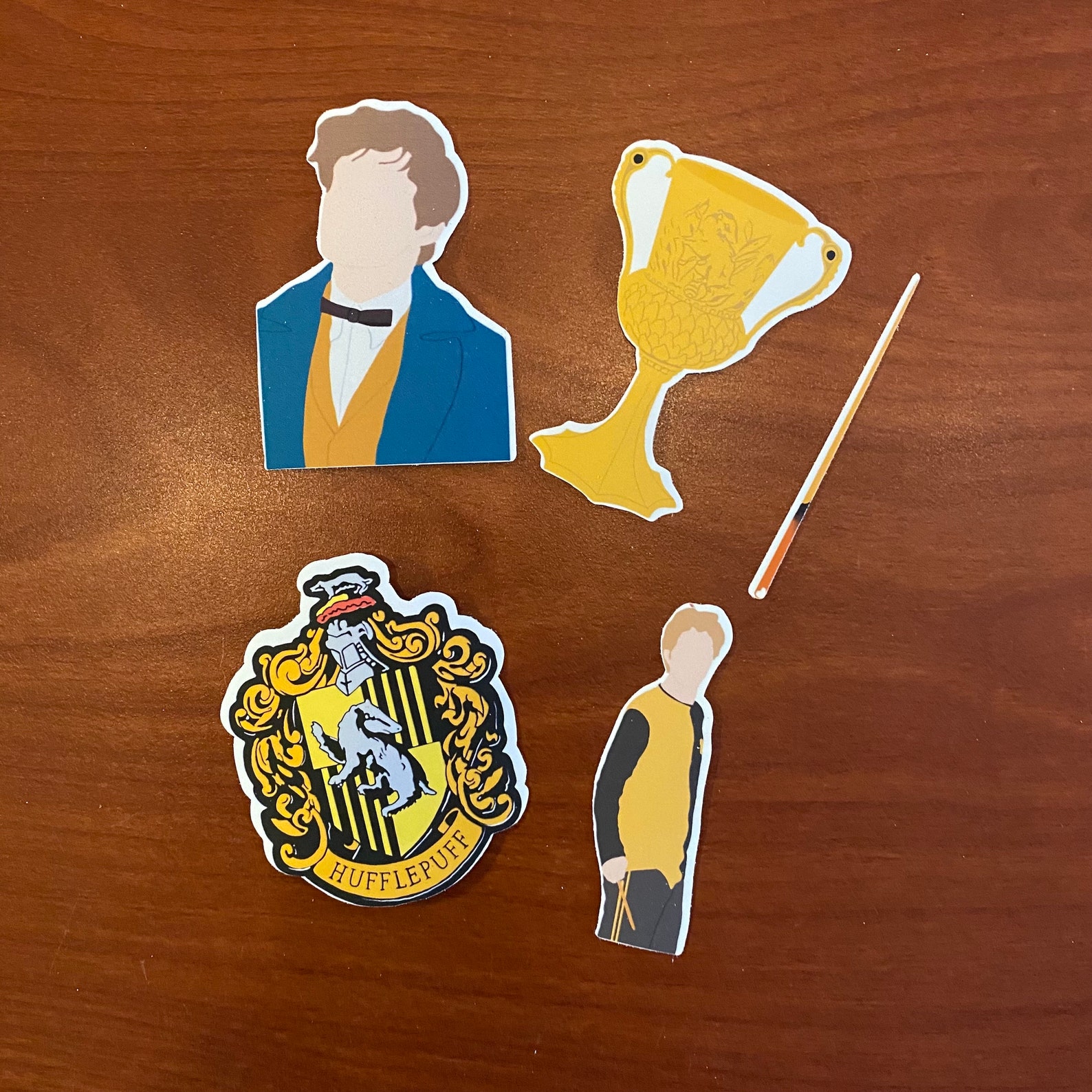 Hufflepuff Inspired Sticker Pack | Etsy
