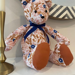Keepsake Memory Bears, Handmade - 16&quot;  Made from Clothing, Memorial Gift