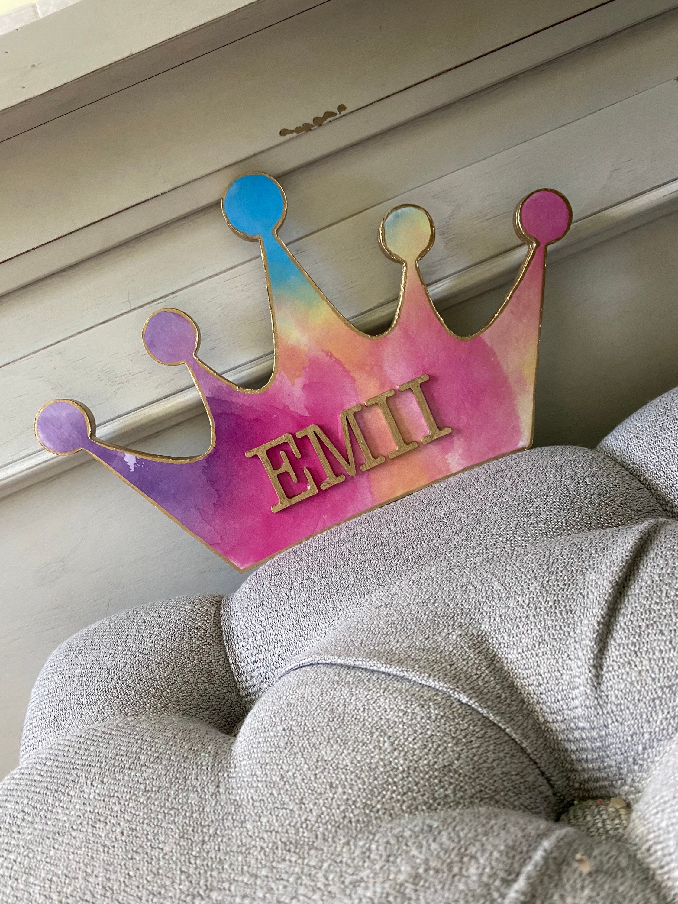 Colgador de puerta de la corona | Etsy