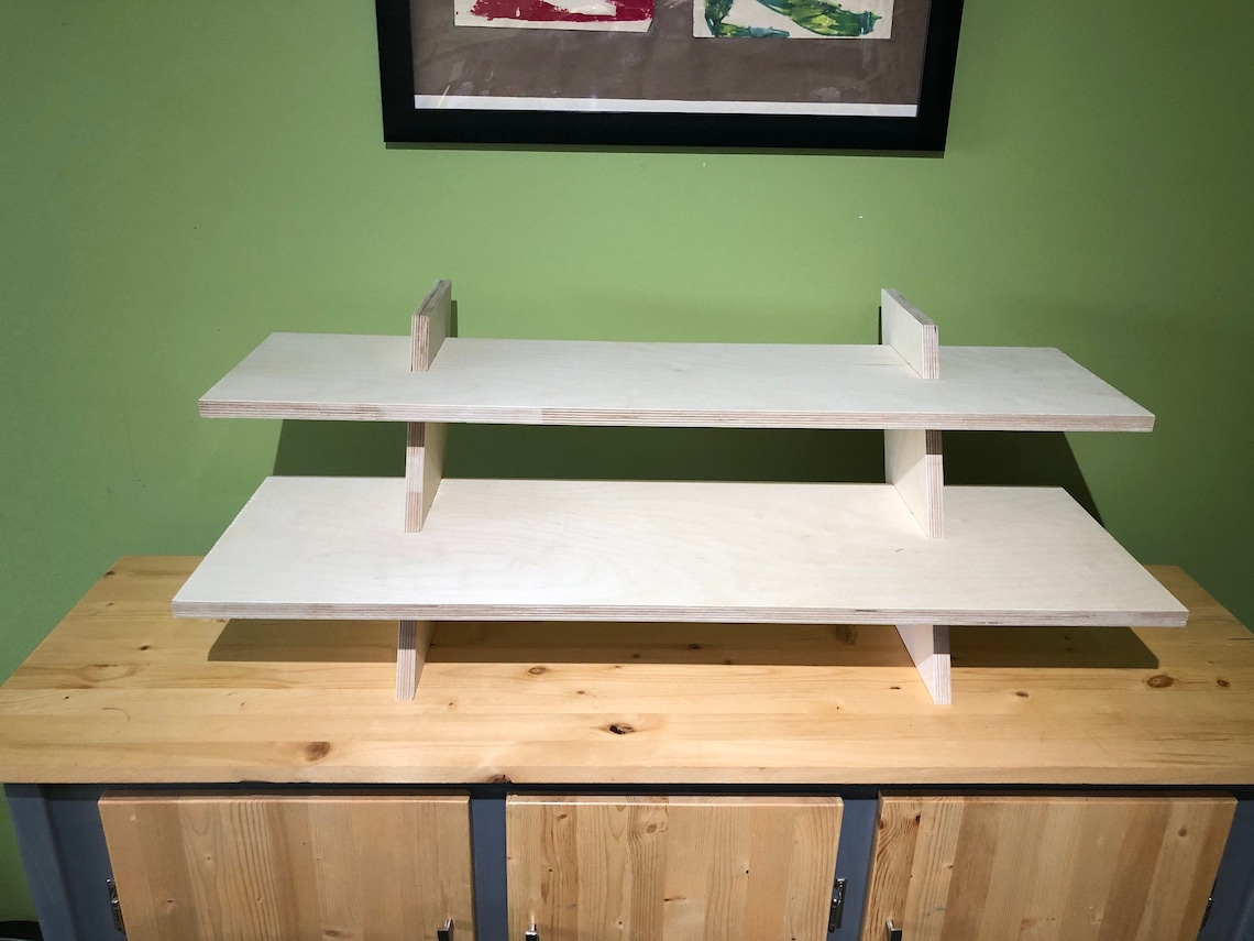 2 Shelf Table Top Display Unit for Markets and Craft Shows Etsy