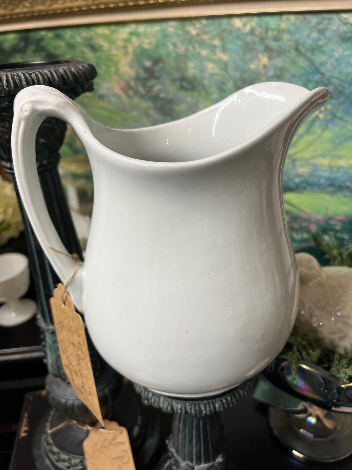 Antique Royal Ironstone China Pitcher, Alfred Meakin LTD, England - Etsy