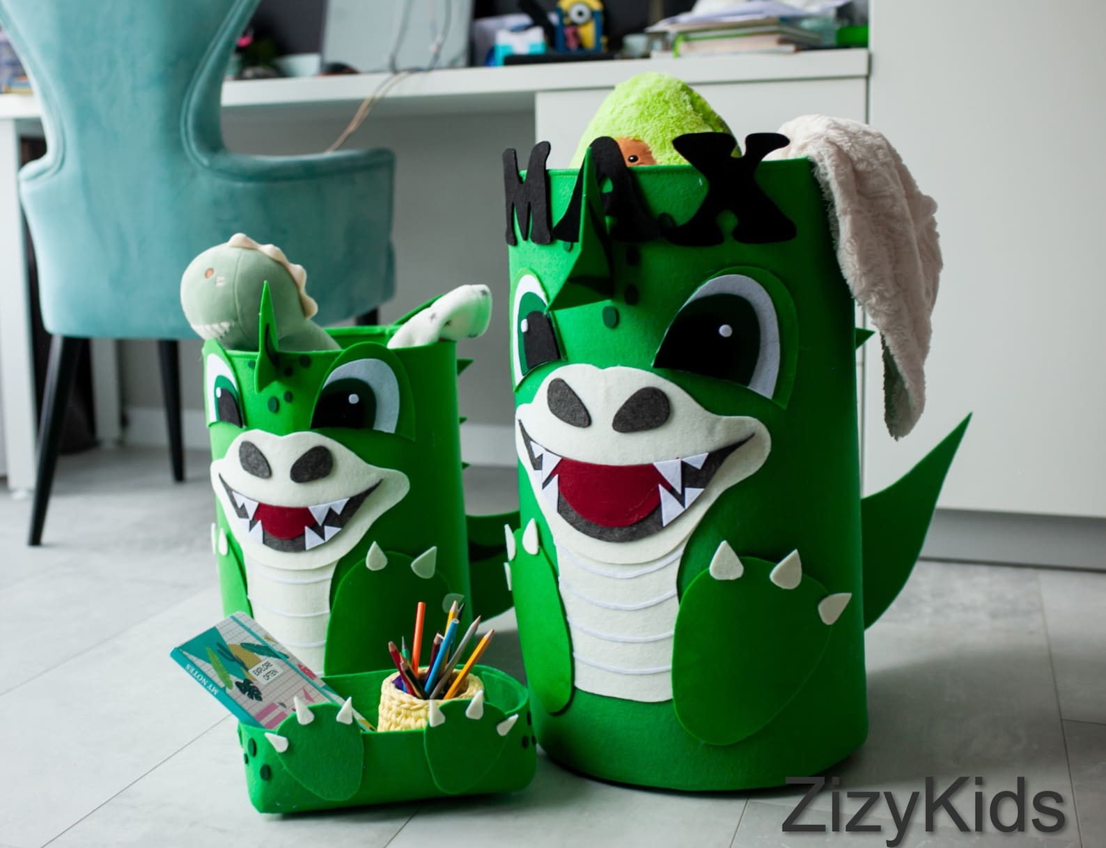 Storage Toy Dinosaur Kids Toy Storage Kids Rooms to Go Toys Etsy