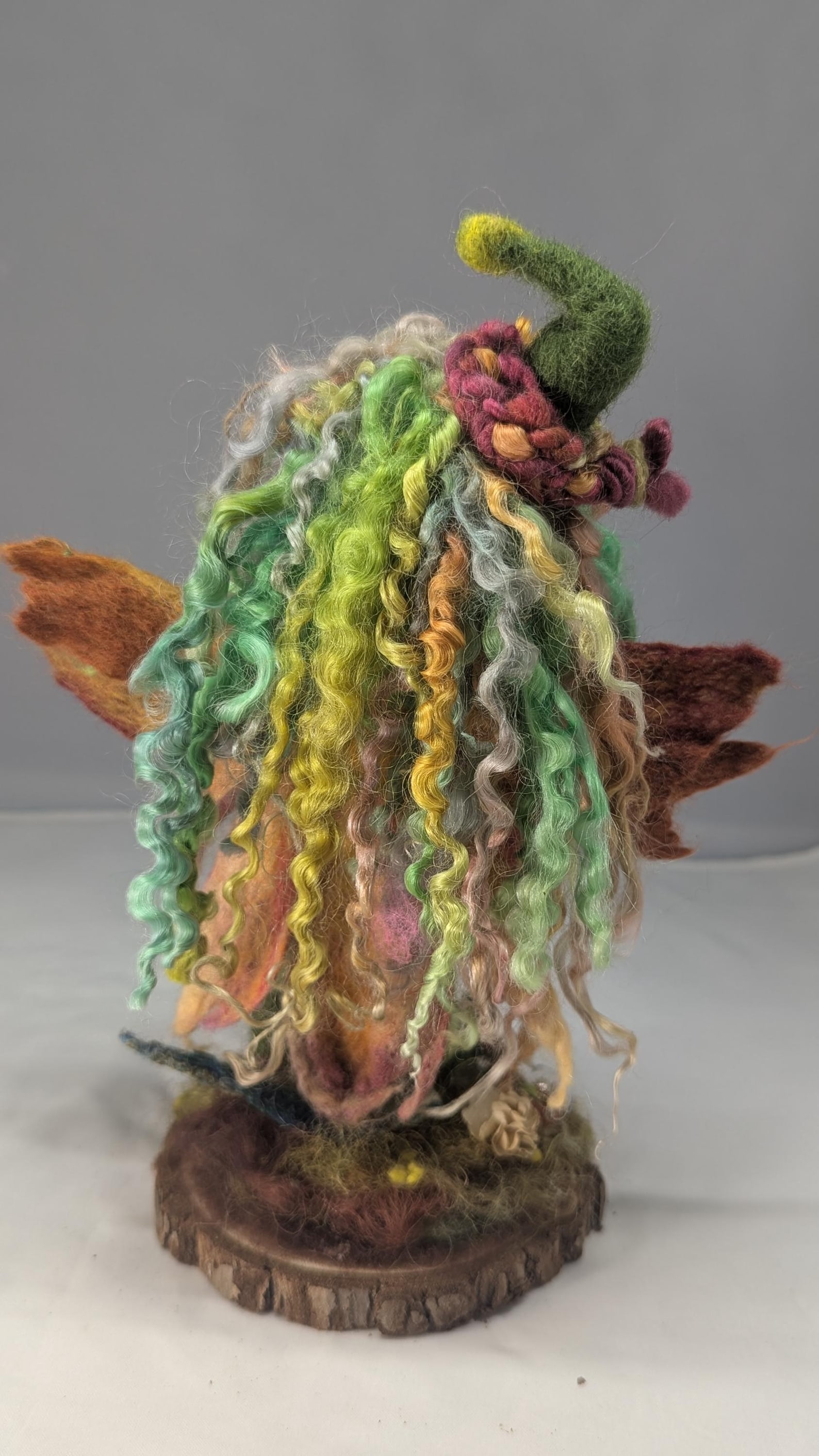 Fall Autumn Acorn Woodland Felted Fairy Handmade Needle Felted Mushroom ...