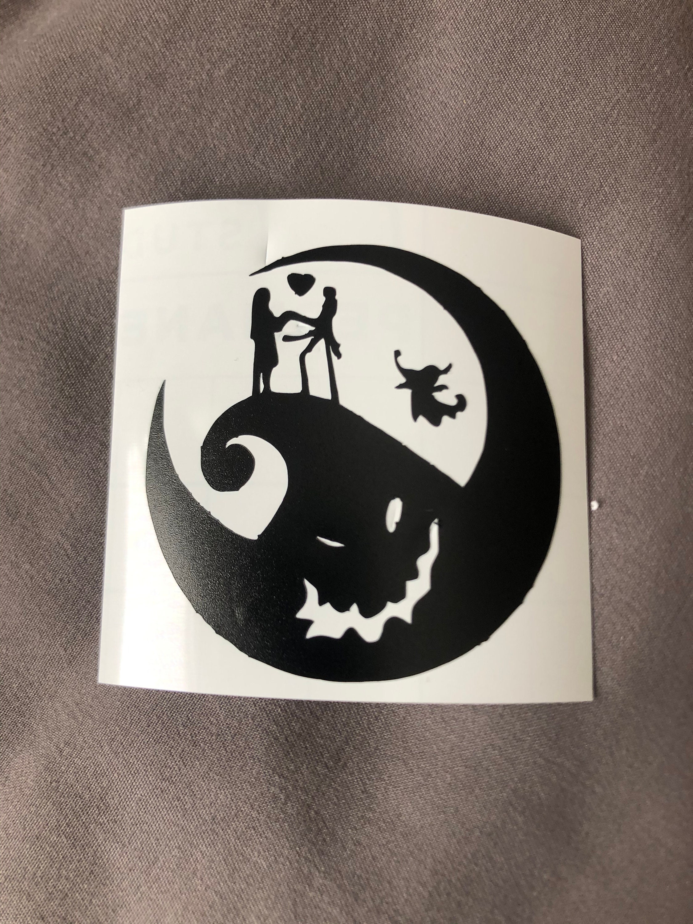 Nightmare Before Christmas Sticker | Etsy