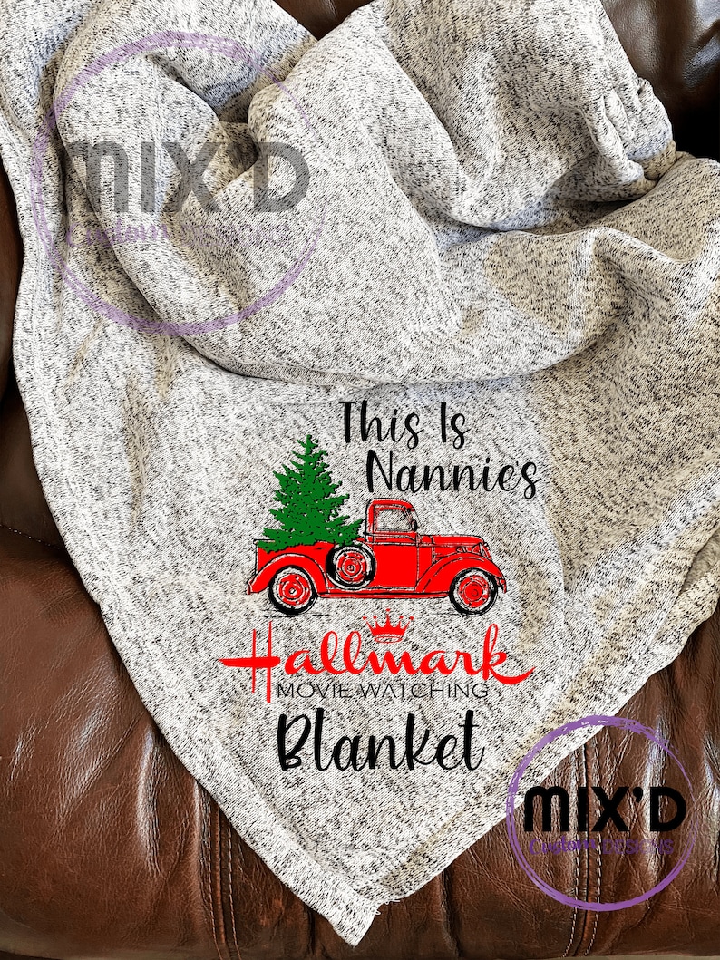 Custom Hallmark Movie Blanket Personalized Lightweight Etsy