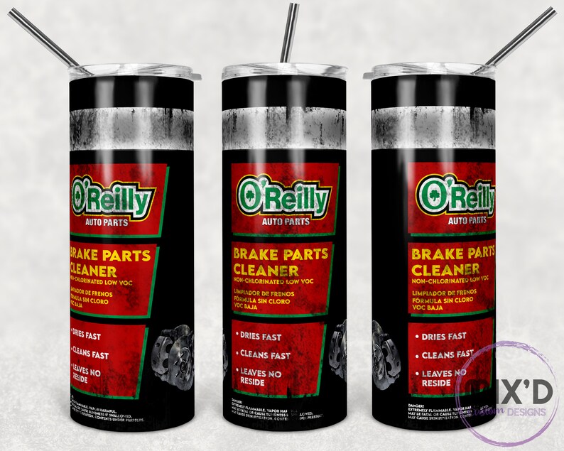 O'Reilly Break Cleaner Tumbler Skinny Tumbler 20oz Etsy
