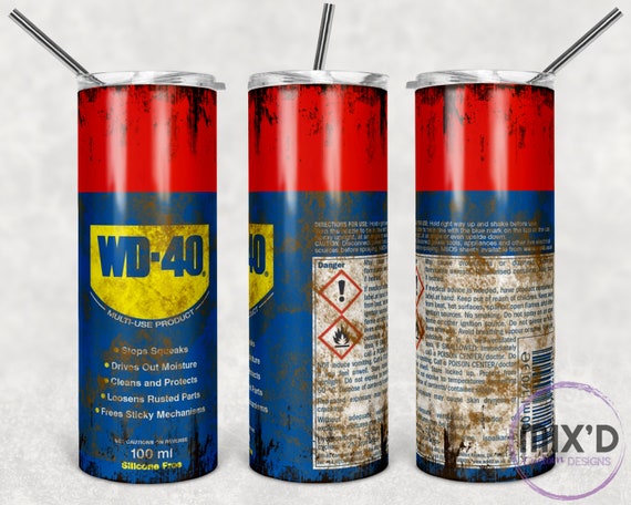 WD-40 Tumbler dünne Tumbler 20oz Tumbler 30oz Tumbler | Etsy