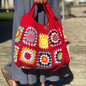 Red Tote Bag