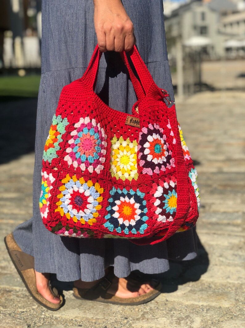 Red Tote Bag