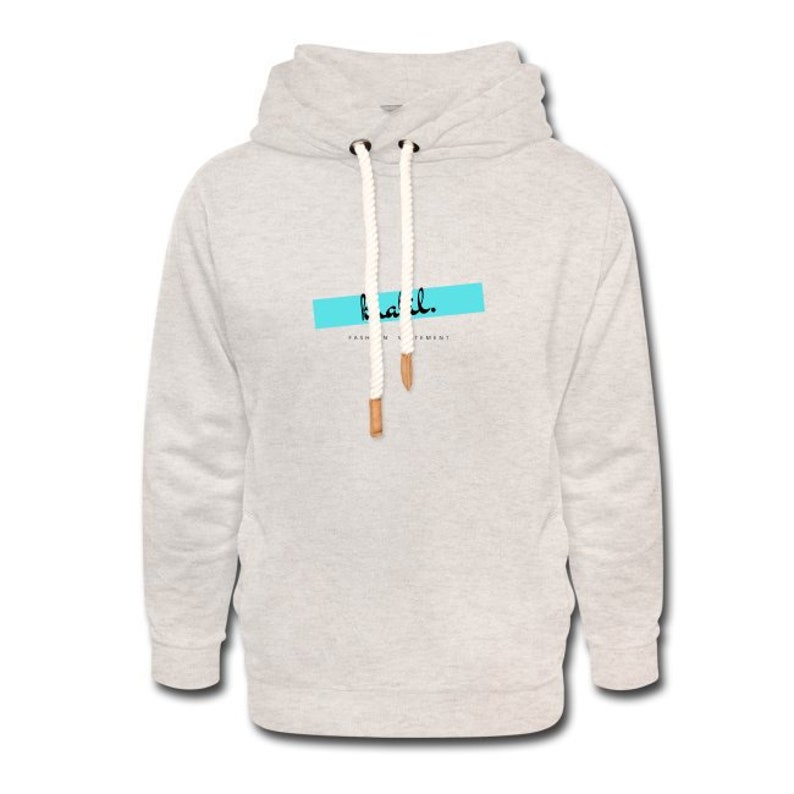 shawl with hoodie