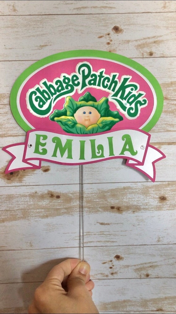 Cabbage patch kids cake topper Etsy