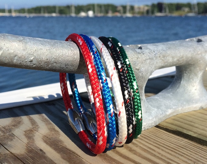 Nautical Rope Bracelet, Cord Magnetic Bracelet, Sailing Bracelet, Sailing Gift  Men Women Colorful Bracelet, Woven Bracelet Party Favors
