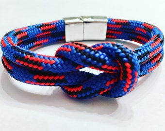 Knot Rope Bracelet/Beach Bracelet/Sailing Jewelry/Gift Boyfriend/Nautical Bracelet/Gift for Him/Bracelet Mens Jewelry Gift for Him